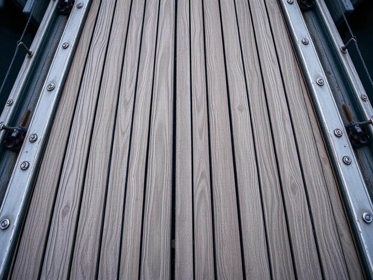 Teak restoration before